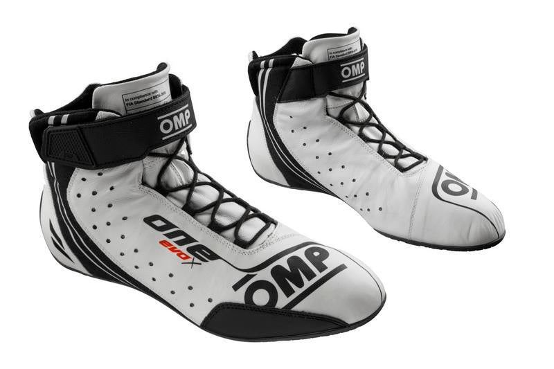 OMP ONE EVO X SHOES MY2024 FIA 8856-2018 FLUO YELLOW SIZE 47