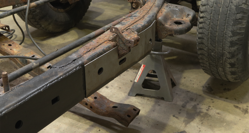 Rust Buster 2004-2012 Chevy Colorado / GMC Canyon Front Center Frame Section - Left