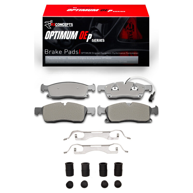 R1 2017-2023 Maserati LeVante Front R1 Optimum OE Pads & Hardware Kit