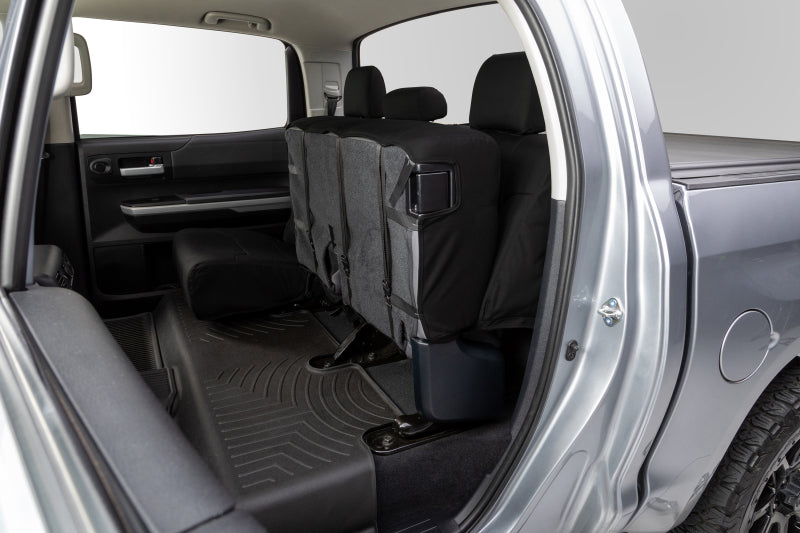 Covercraft 22-24 Toyota Tundra Carhartt Super Dux PrecisionFit Custom Front Row Seat Covers - Black