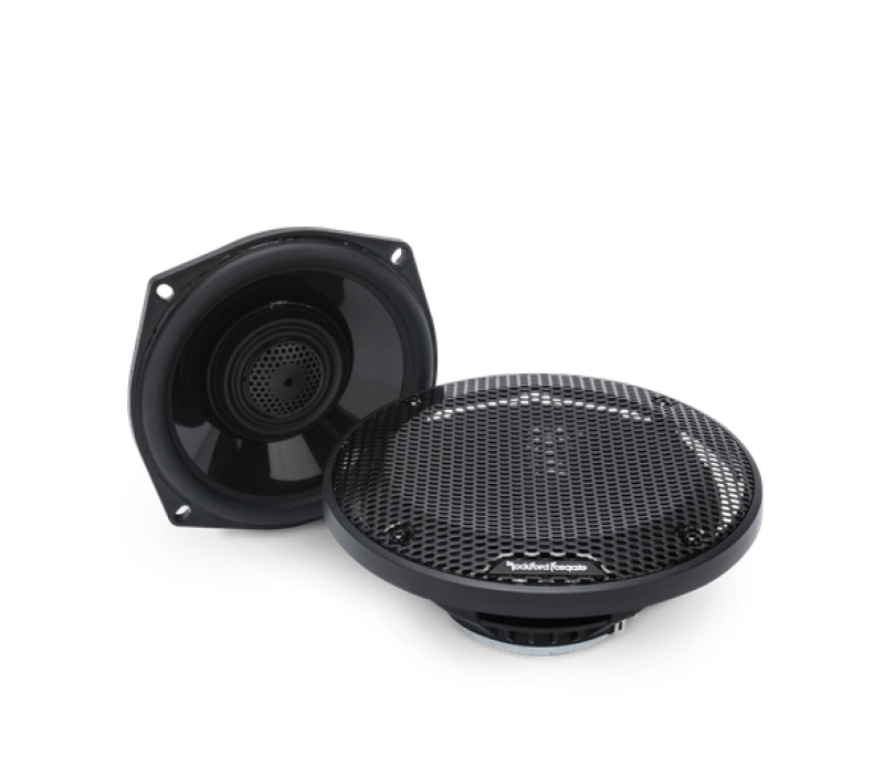 Rockford Fosgate 1998-2013 Harley-Davidson Motorcycle 5.25in Full Range Tour-Pak Speakers