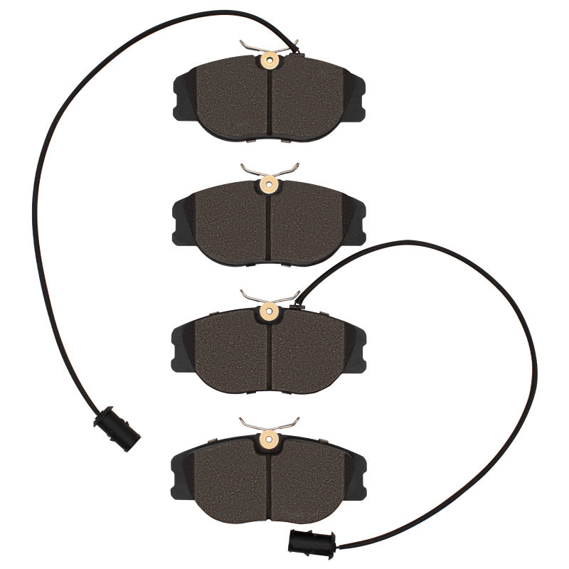 DFC 94-95 Alfa Romeo 164 Front 5000 Advanced Semi Metallic Brake Pads and Hardware Kit