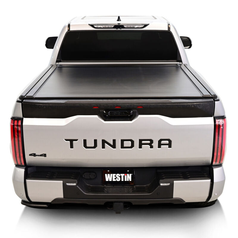 Westin 22-26 Toyota Tundra 5ft 5in. (66in.) Bed Electric Retractable Tonneau Cover - Black
