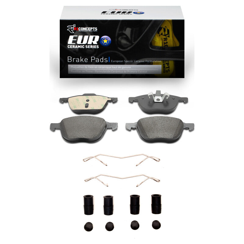 R1 2004-2022 Ford Focus Front R1 Euro Ceramic Pads & Hardware Kit