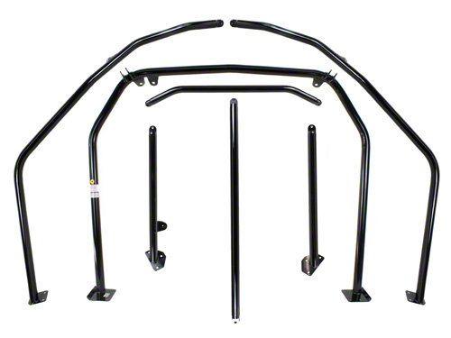 Cusco 99-02 Nissan Silvia S15 Safety21 Steel Black 7-Point Around Dash Rollcage