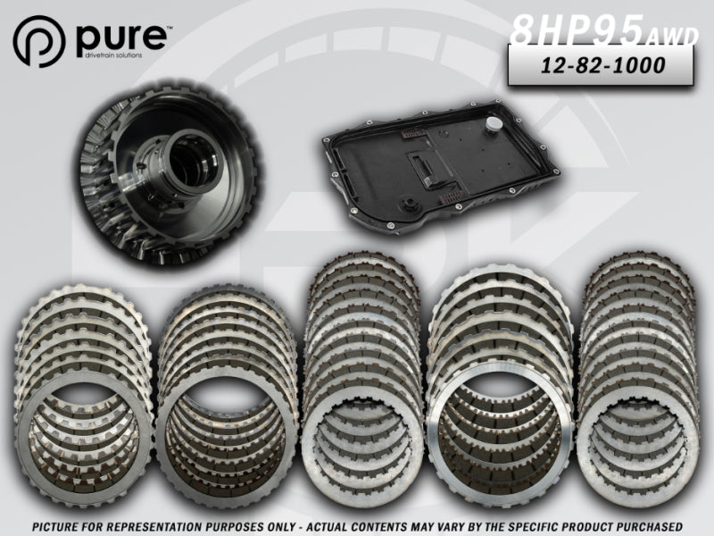 Pure Drivetrain 8HP95 High Performance Transmission Hard Parts Kit - AWD - Stage 1