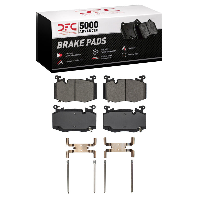 DFC 19-20 Cadillac CT6 Front 5000 Advanced Ceramic Brake Pads and Hardware Kit