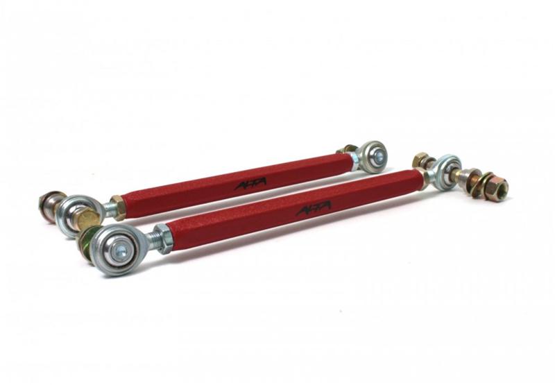 ALTA 02-12 Mini Cooper/S/JCW (Incl. 05-12 Convertible) & 09-12 Clubman Rear Endlinks Adj. Pair - Red