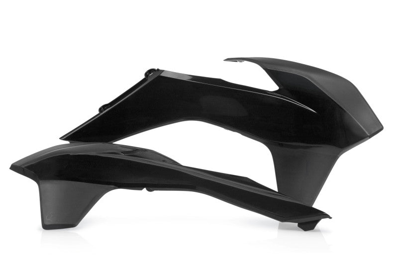 Acerbis 13-16 KTM SX125/150/ SX250/XC/ SX-F/XC-F/ EXC/XC-W/XCF-W Radiator Shroud - Black