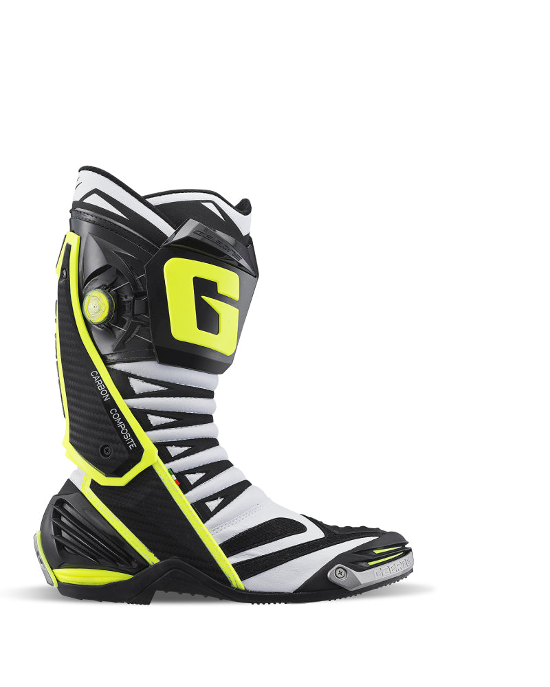 Gaerne GP 1 Evo Boot White/Black/Yellow Size - 13