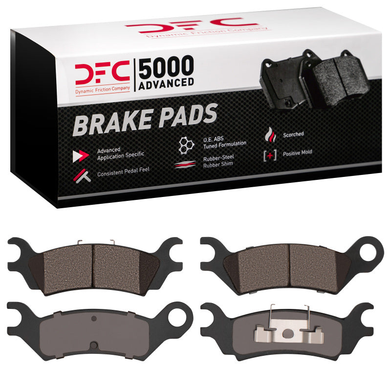 DFC 86-87 Mazda 626 Rear 5000 Advanced Semi Metallic Brake Pads