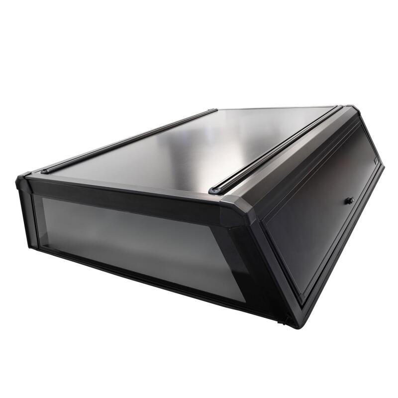 Westin EXP Truck Cap COMPLETE KIT A + BS (24-25 Toyota Tacoma DC 6ft. Bed) - Black