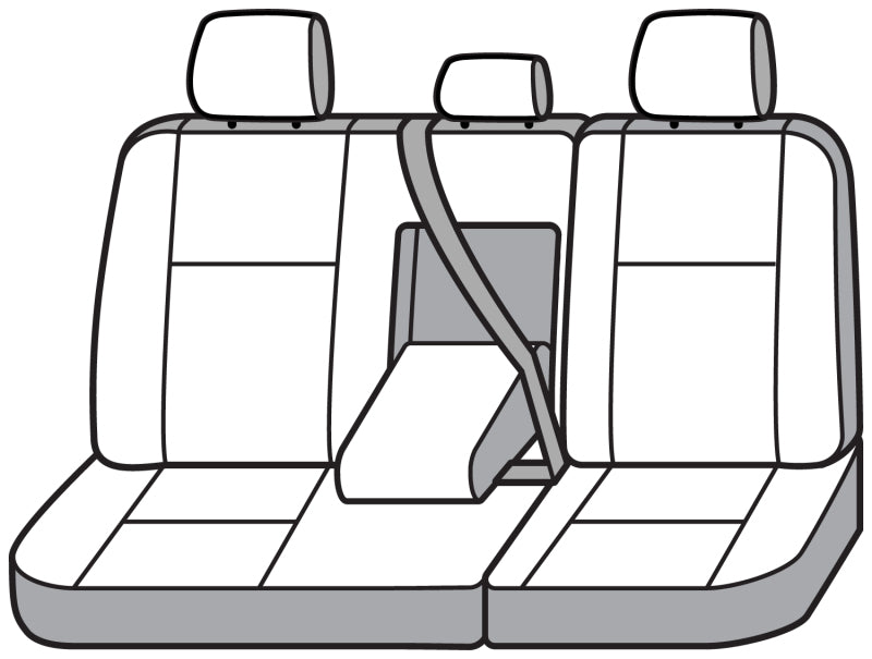 Covercraft 23-24 Toyota Sequoia-60/40;2nd Carhartt Camo SeatSaverSecond Row Seat Covers - Mossy Oak