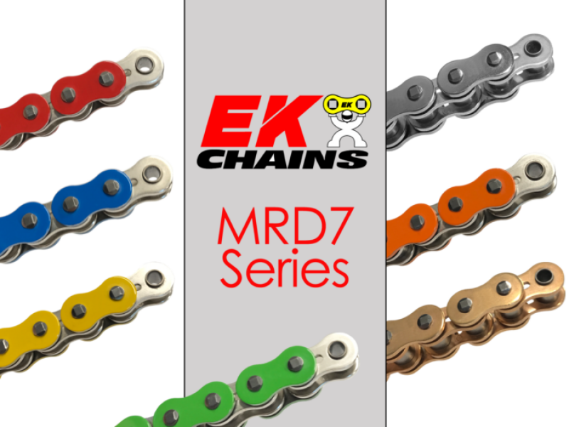 Vortex Racing EK 520 MRD7 Clip Master Link- Yellow