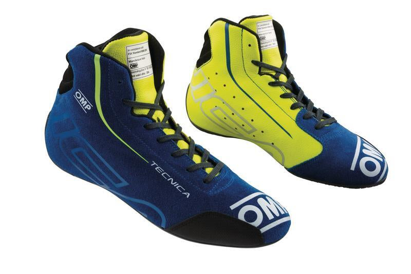 OMP TECNICA SHOES my2025 FIA 8856-2018 BLACK / RED SZ 37
