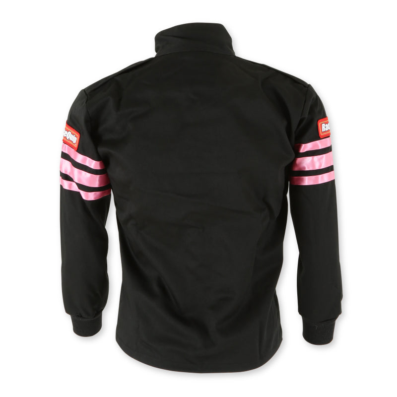 RaceQuip Pink Trim SFI-1 JR. Jacket - KLarge