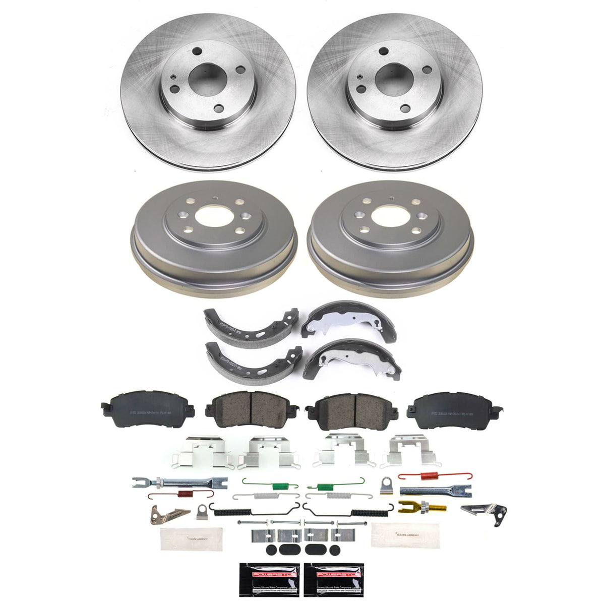 Power Stop 2016 Scion iA Front and Rear Autospecialty Brake Kit