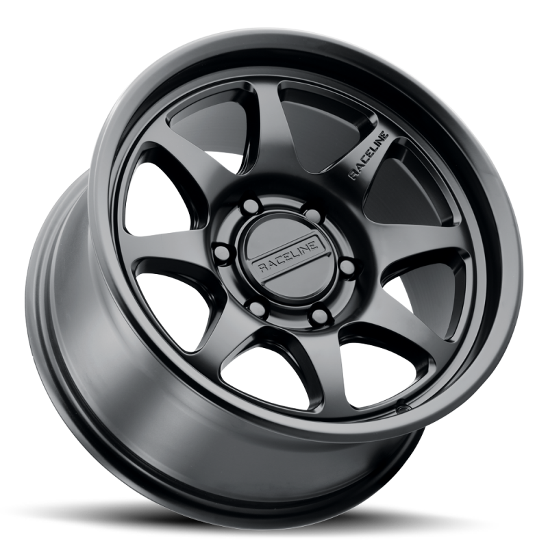 Raceline 962B Maverick 17x8.5in / 6x135 BP / 0mm Offset / 87.1mm Bore - Satin Black