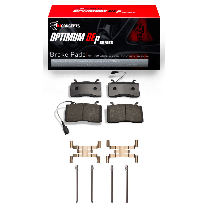R1 2017-2025 Alfa Romeo Giulia Front R1 Optimum OE Pads & Hardware Kit