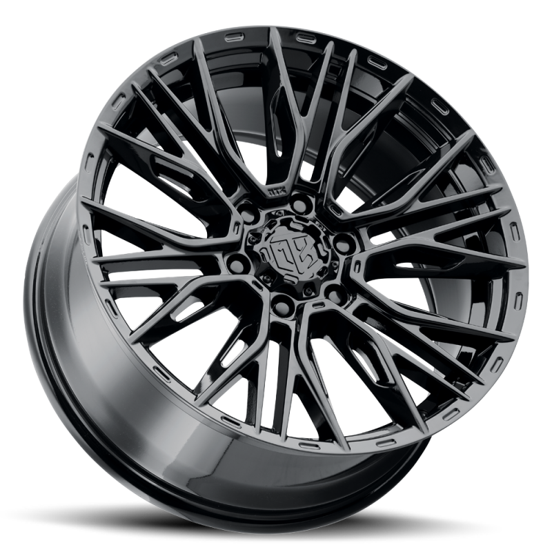 MTX Gangstar Gloss Black 20x9in / 6x139.7 BP / 0mm Offset / 106.1mm Bore