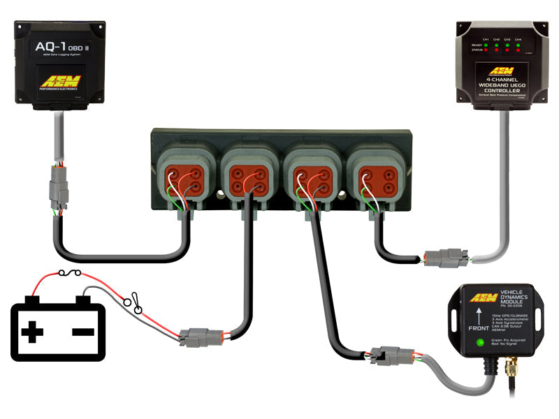 AEM 4 Port AEMnet Can Hub