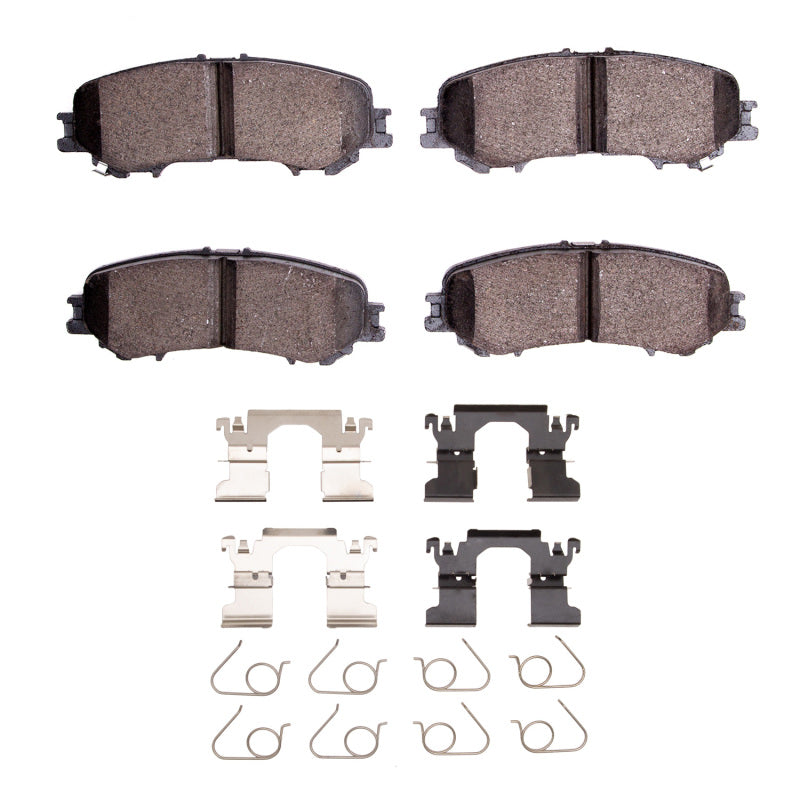 DFC 17-24 Nissan Titan Rear 4000 HybriDynamic Brake Pads and Hardware Kit