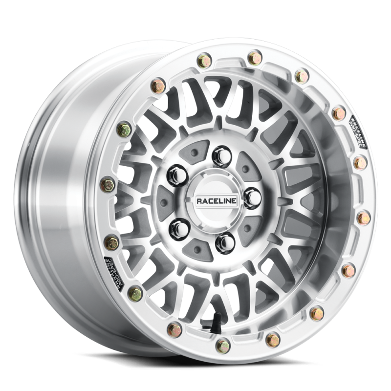 Raceline A15 Omega 15x6in / 4x137 BP / 40mm Offset / 110.18mm Bore - Machined