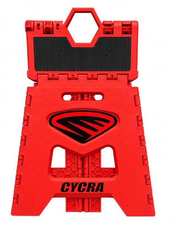 Cycra Fold Up Motostand Red  W/Decal