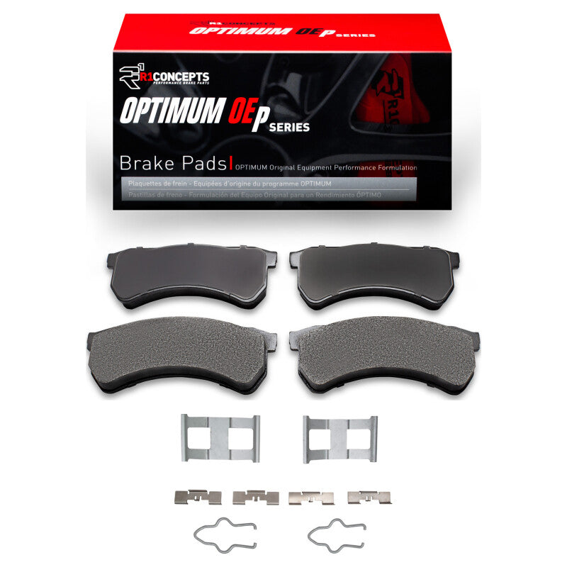 R1 16-24 Freightliner MT35 RearFr and RrFront Optimum OE Pads & Hardware Kit