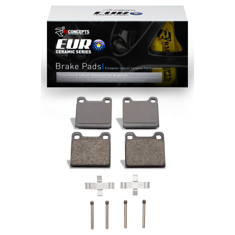 R1 64-74 Alfa Romeo TZ Front/Rear Euro Ceramic Pads & Hardware Kit