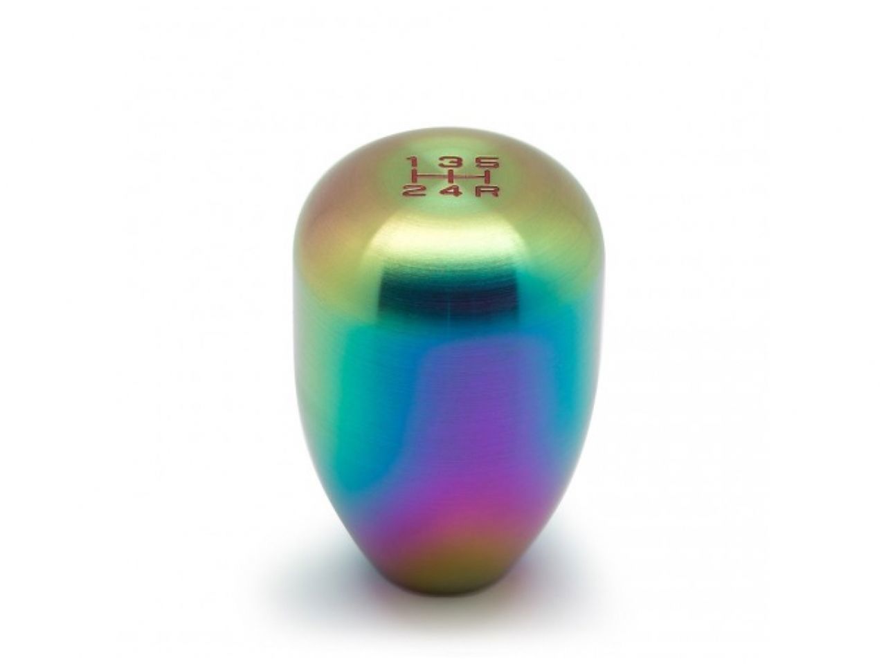 BLOX Racing 5-Speed Billet Shift Knob - Neo Finish 12x1.25mm