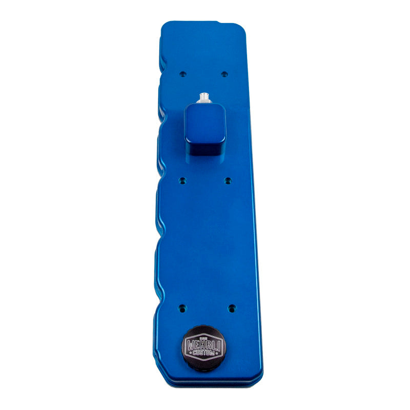 Wehrli 06-18 Cummins WCFab X D&J Precision Billet Valve Cover - Bengal Blue