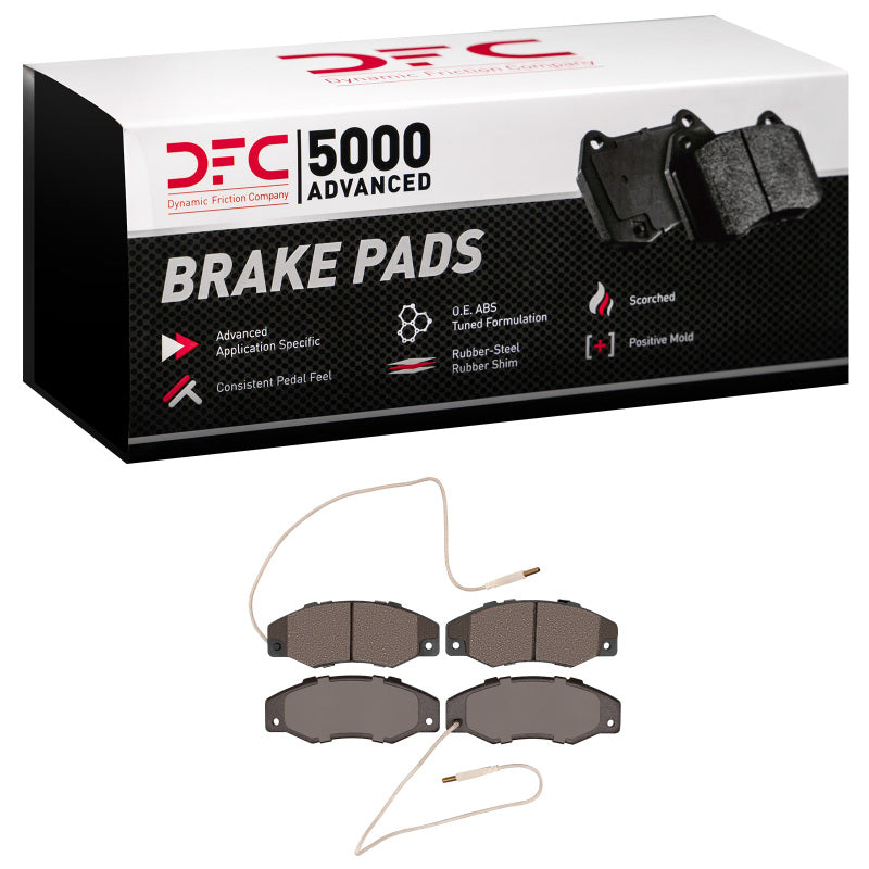 DFC 88-89 Eagle Medallion Front 5000 Advanced Semi Metallic Brake Pads