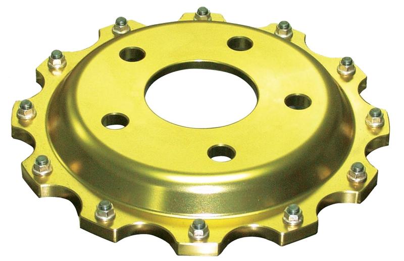 DBA 2008+ Mitsubishi EVO 10 T3 5000 Series Drilled and Slotted Front Replacement Rotor w/NAS Nuts KP