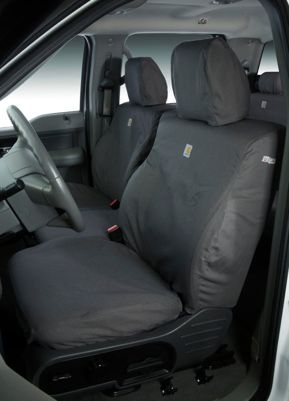 Covercraft 21-23 Chevrolet Tahoe/GMC Carhartt SeatSaver Custom Second Row Seat Covers - Gravel
