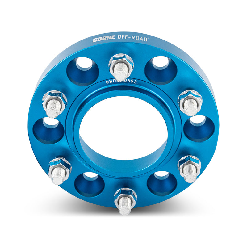 Borne Off-Road Wheel Spacers 5x150 110.1 38.1 M14 Blue