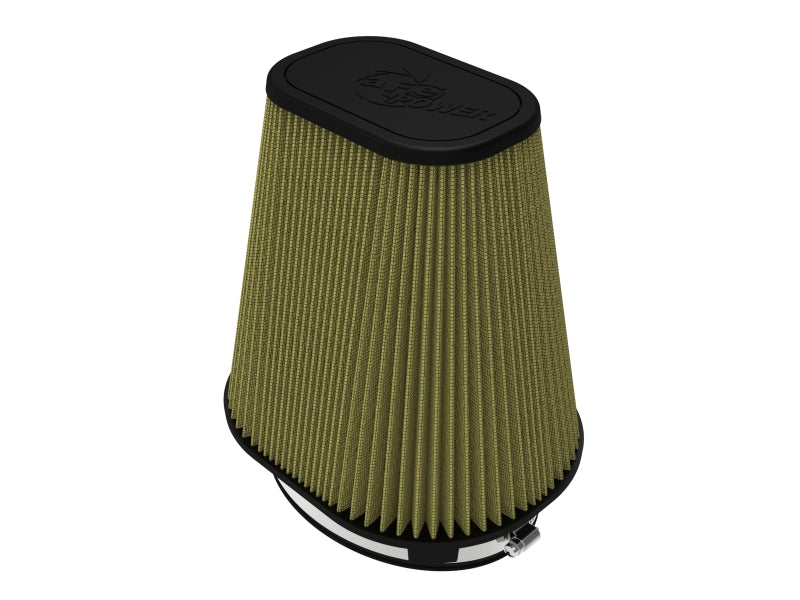 aFe Magnum FLOW Universal Air Filter (7-1/2x5-1/2) IN F x (9-1/4x7-1/4) IN B x (6x4) IN T x 9 IN