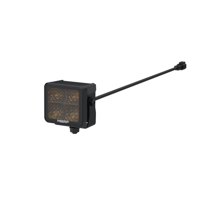 MBRP 2.75in Light Assembly, Amber Flood Beam Pattern