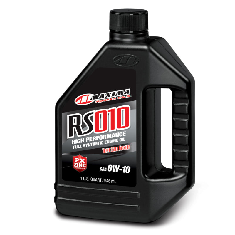 Maxima Performance Auto RS010 Full Synthetic 0W10 Engine Oil - Quart