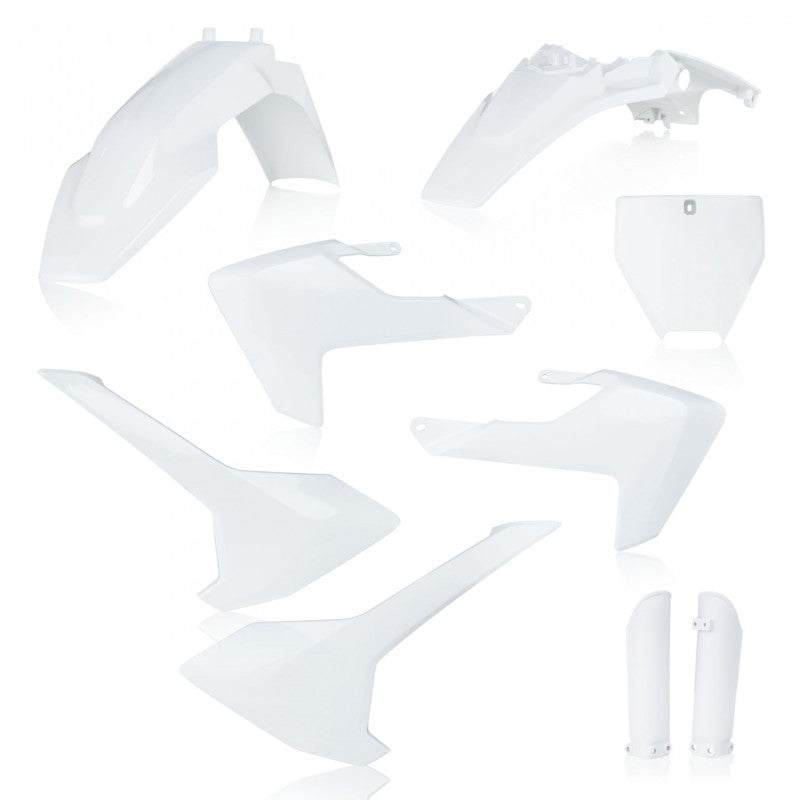 Acerbis 17+ Husqvarna TC65 Full Plastic Kit - White