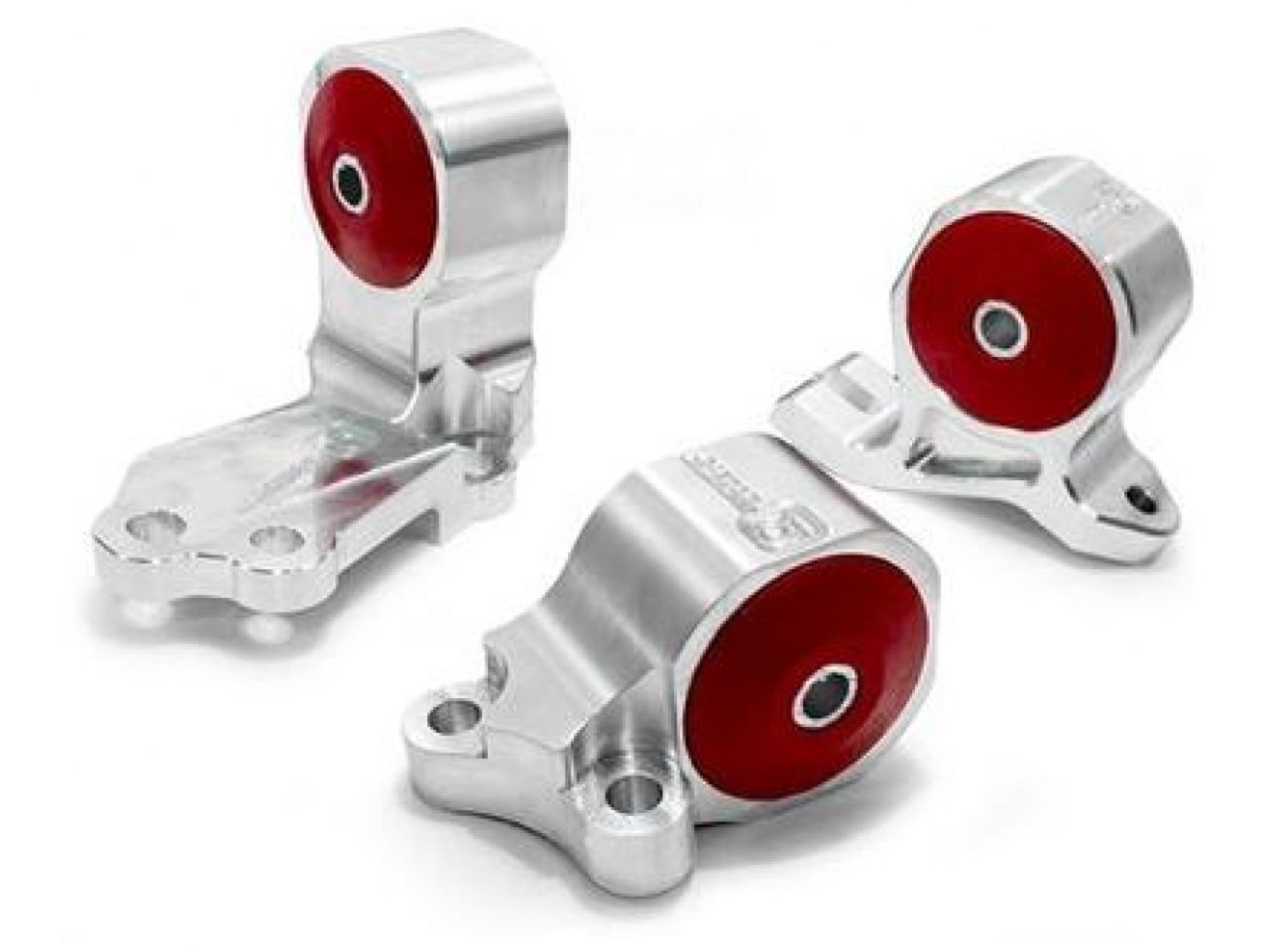 Innovative 88-91 Civic B-Series Silver Aluminum Mounts 60A Bushings (Cable to Hydro Conversion)