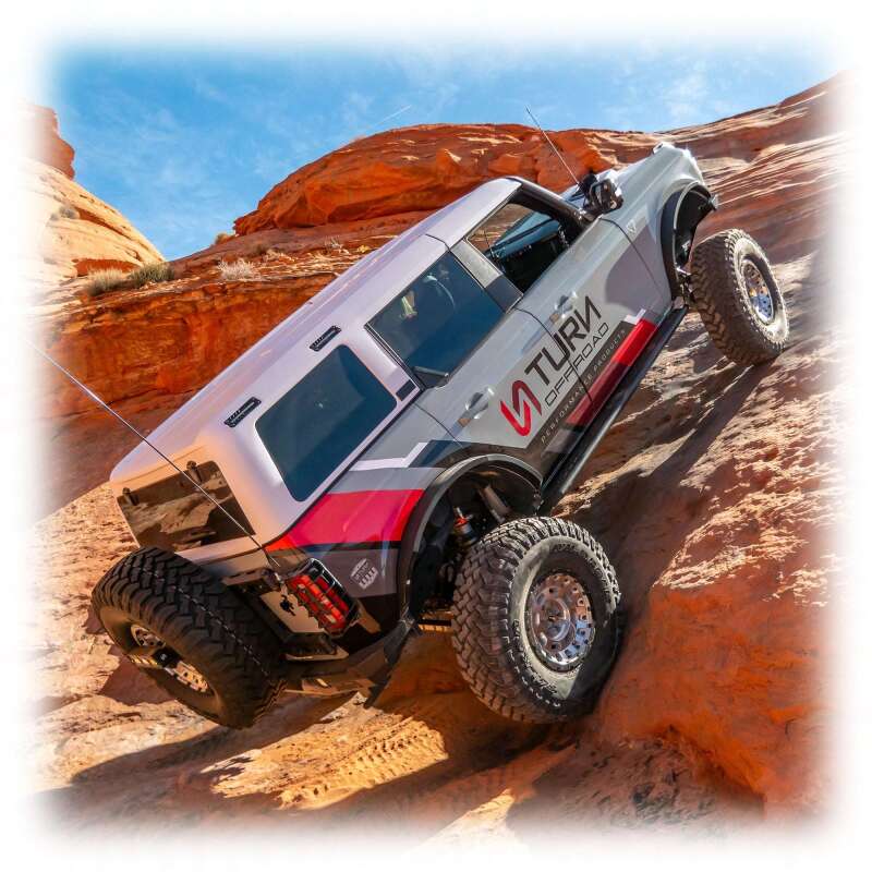Turn Offroad 21-26 Ford Bronco Hard Top (4 Door) White/Black Foam Headliner