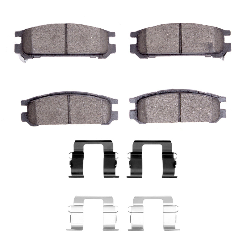 R1 90-94 Subaru Legacy Rear Optimum OE Pads & Hardware Kit
