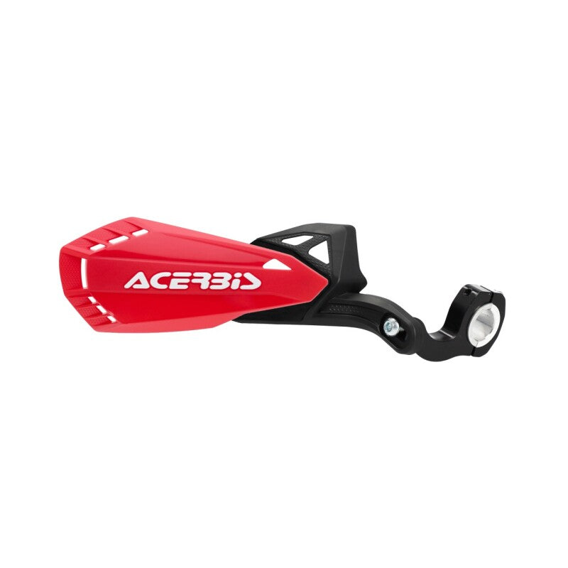 Acerbis Firstmoto Handguard - Red/White Logo