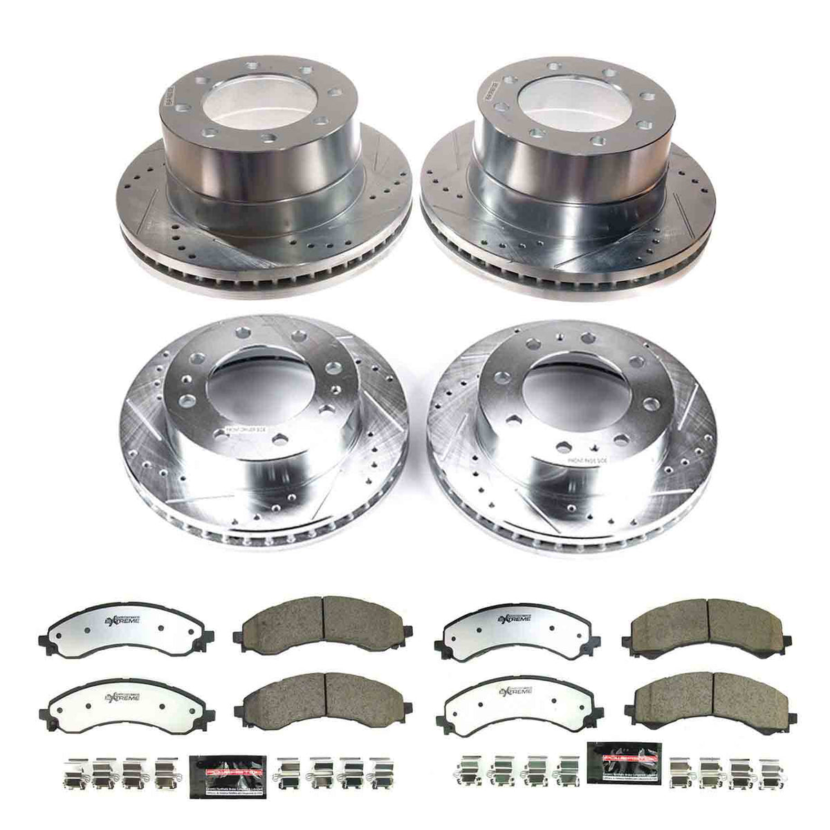 Power Stop 21-23 Chevrolet Express 3500 Front and Rear Z36 Truck & Tow Brake Kit