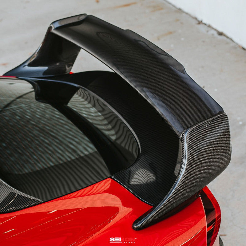 Seibon 2020 Toyota Supra TD-Style Carbon Fiber Rear Spoiler