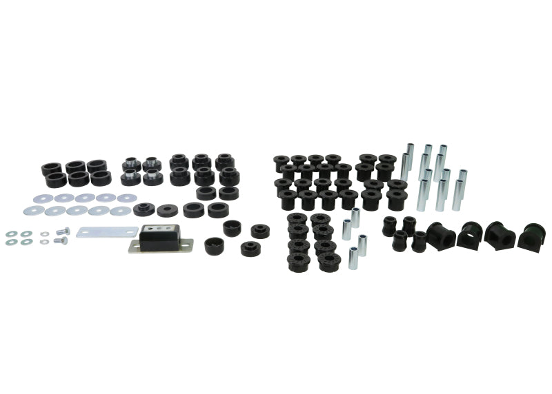 Whiteline 87-95 Jeep Wrangler Essential Front and Rear Vehicle Kit