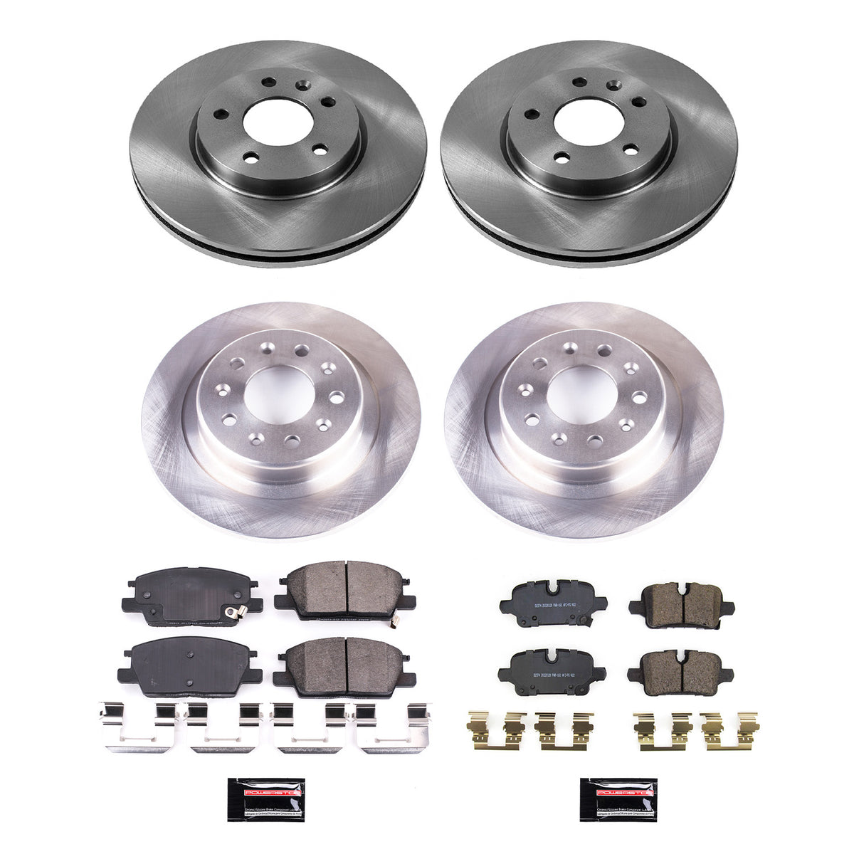 Power Stop 2020 Chevrolet Malibu Front & Rear Autospecialty Brake Kit