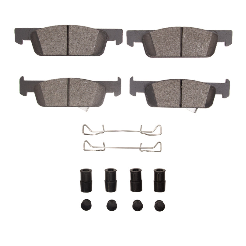 R1 16-19 Smart Fortwo Front Euro Ceramic Pads & Hardware Kit