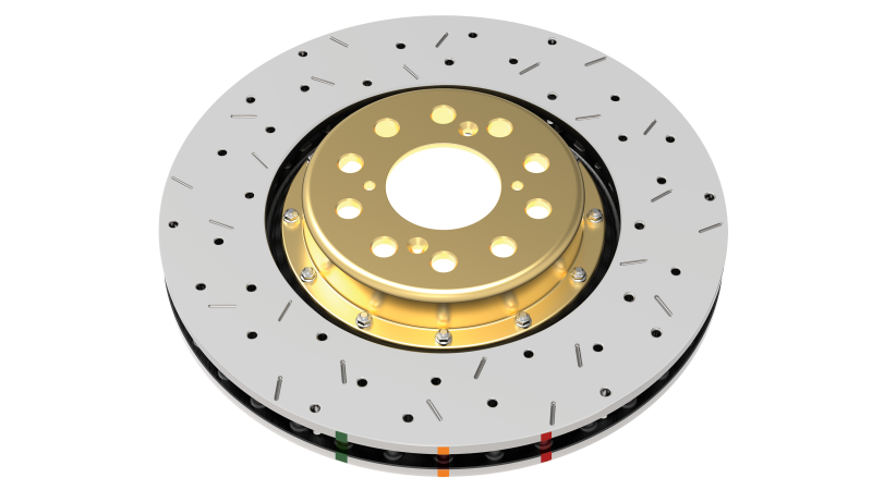 DBA 05-13 Chevrolet Corvette Base Front 5000 Series Drilled & Slotted Ring